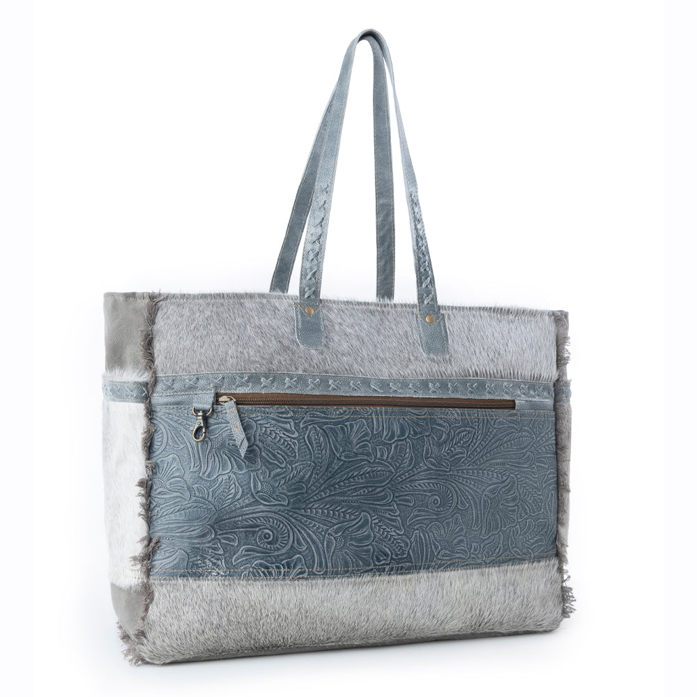 Myra Desert Willow Weekender Bag in Demin Blue