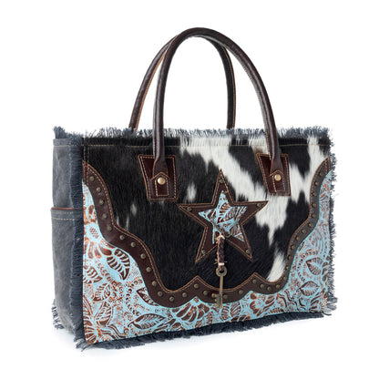 Articulate Canvas & Hairon Bag