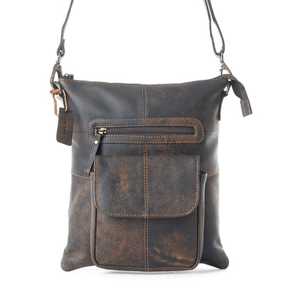 Montana Peak Leather & Hairon Bag