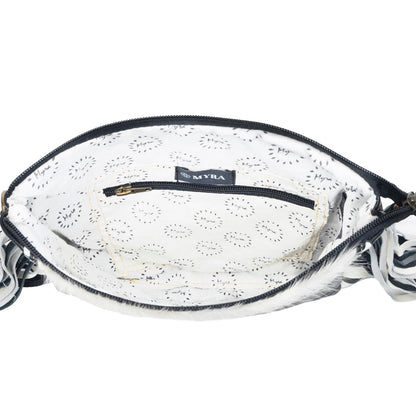 Myra Chilton Draw Hairon Concealed Carry Bag – Stylish Cowhide & Leather Crossbody with Adjustable Leather Strap