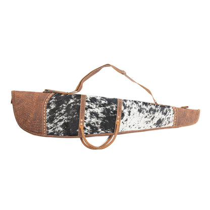 Wildhorn Hunter Leather Rifle Case in Smoky Hide