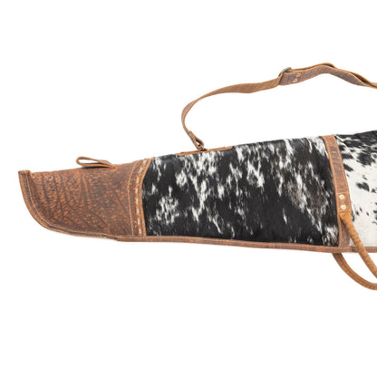 Wildhorn Hunter Leather Rifle Case in Smoky Hide
