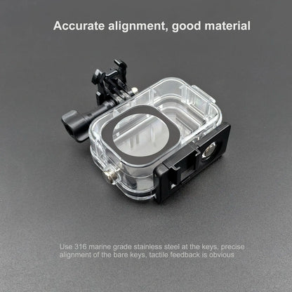Waterproof Housing Case For DJI Osmo Action 6 Camera 196FT/60M