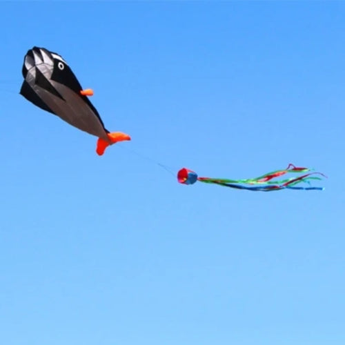 Dolphin kite flying nylon soft kite line animal kites inflatable kite