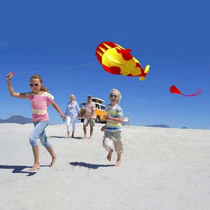 Dolphin kite flying nylon soft kite line animal kites inflatable kite