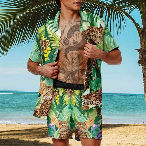 Comfortable vacay men beach short set