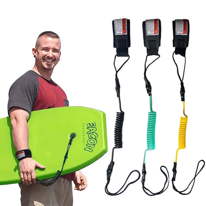 130cm Surfboard Surfing Safety Rope Hook and Loop Single-Wrap Strap