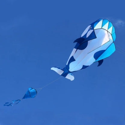 Dolphin kite flying nylon soft kite line animal kites inflatable kite