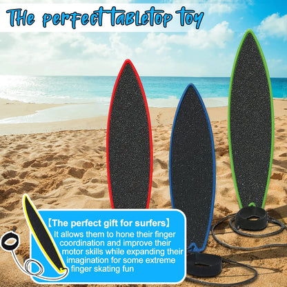 2023 Finger Surfboard Wind Surfing Toys Surf Deck Board Safe ABS Skate