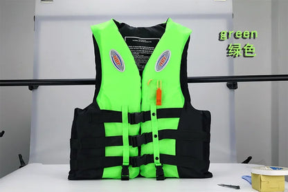 Life Jacket Ski Motorboats Wakeboard Raft Rescue Boat Vest Swimming