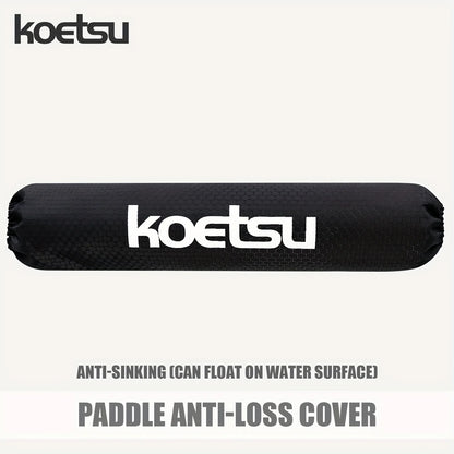 KOETSU Paddle Buoyancy Sleeve Black 420D PU Durable Soccer Pattern EPE