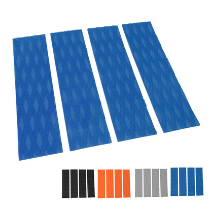 4Pcs Surfboard Traction Pads Surfing Front Traction Anti Slip Pad for