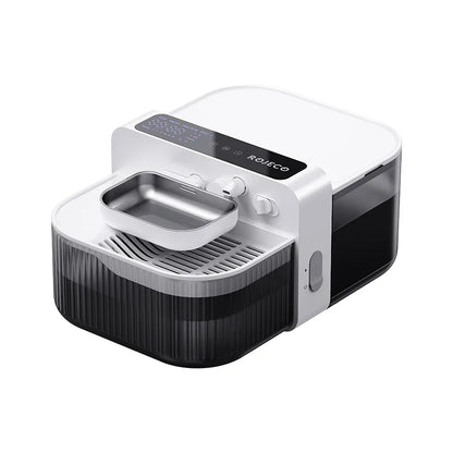 ROJECO 3.5L Wireless Pet Water Fountain Cat Water Dispenser 2000mAh Automatic Sewage Separation Cat Drinking Fountain Supplies