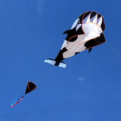 Dolphin kite flying nylon soft kite line animal kites inflatable kite