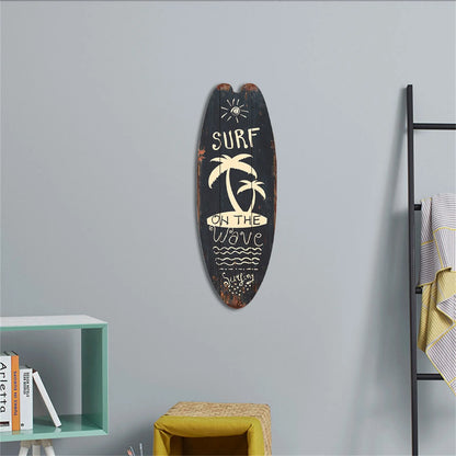 Beach Ocean Theme Surfboard Wooden Leisure Home Party Festival Hanging
