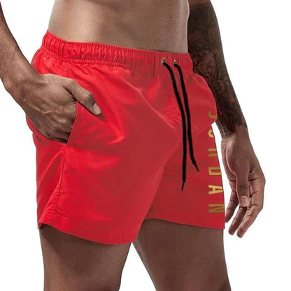 Men's Swimming Quick-Drying Beach Shorts Unisex Sports Surfboard