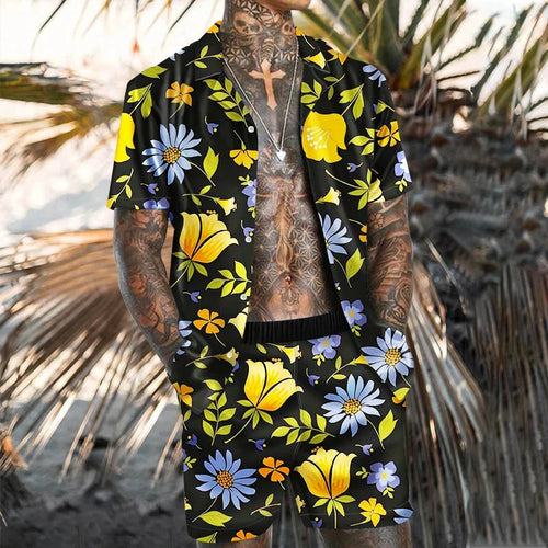 Comfortable vacay men beach short set
