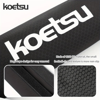 KOETSU Paddle Buoyancy Sleeve Black 420D PU Durable Soccer Pattern EPE