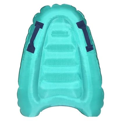 1pc Inflatable Surfboard With Handle For Beach Surfing Swimming
