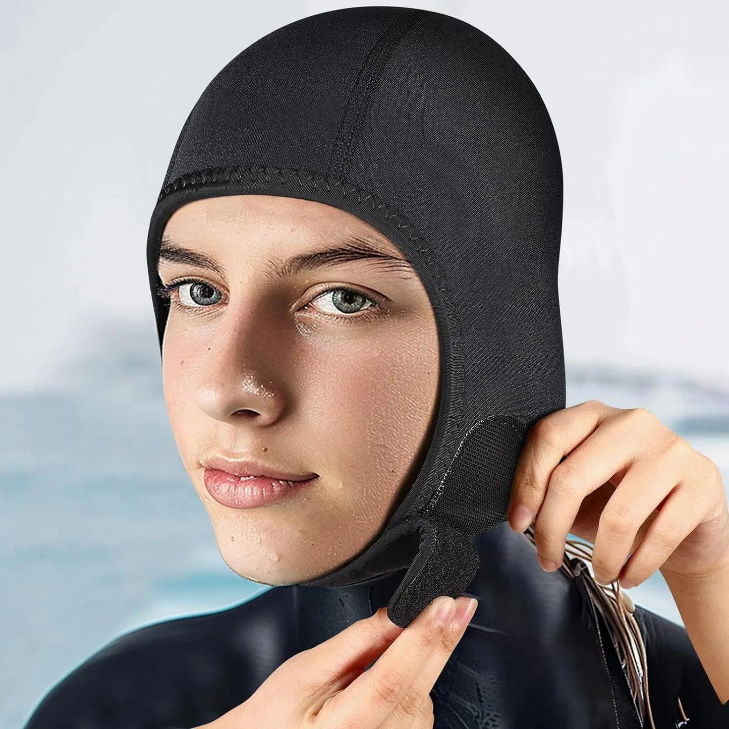 3MM Neoprene Diving Hood Waterproof Hat Wetsuit Hood Swimming Cap Suit