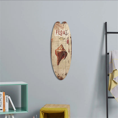 Beach Ocean Theme Surfboard Wooden Leisure Home Party Festival Hanging