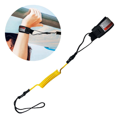 130cm Surfboard Surfing Safety Rope Hook and Loop Single-Wrap Strap