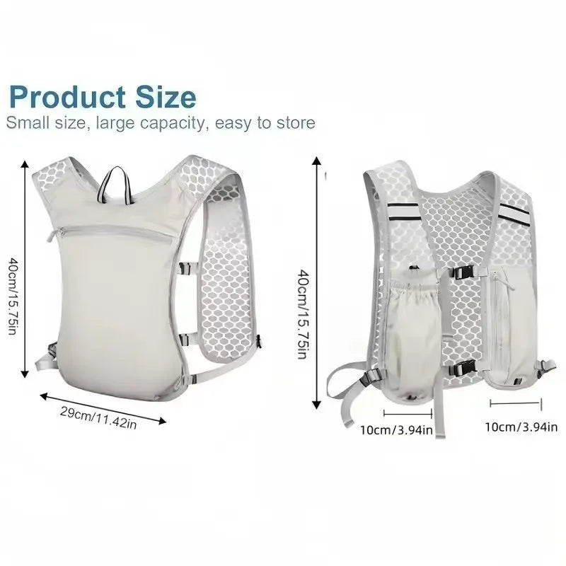 Light Weight Hydration Backpack for Outdoor Sports - Ergonomic Water