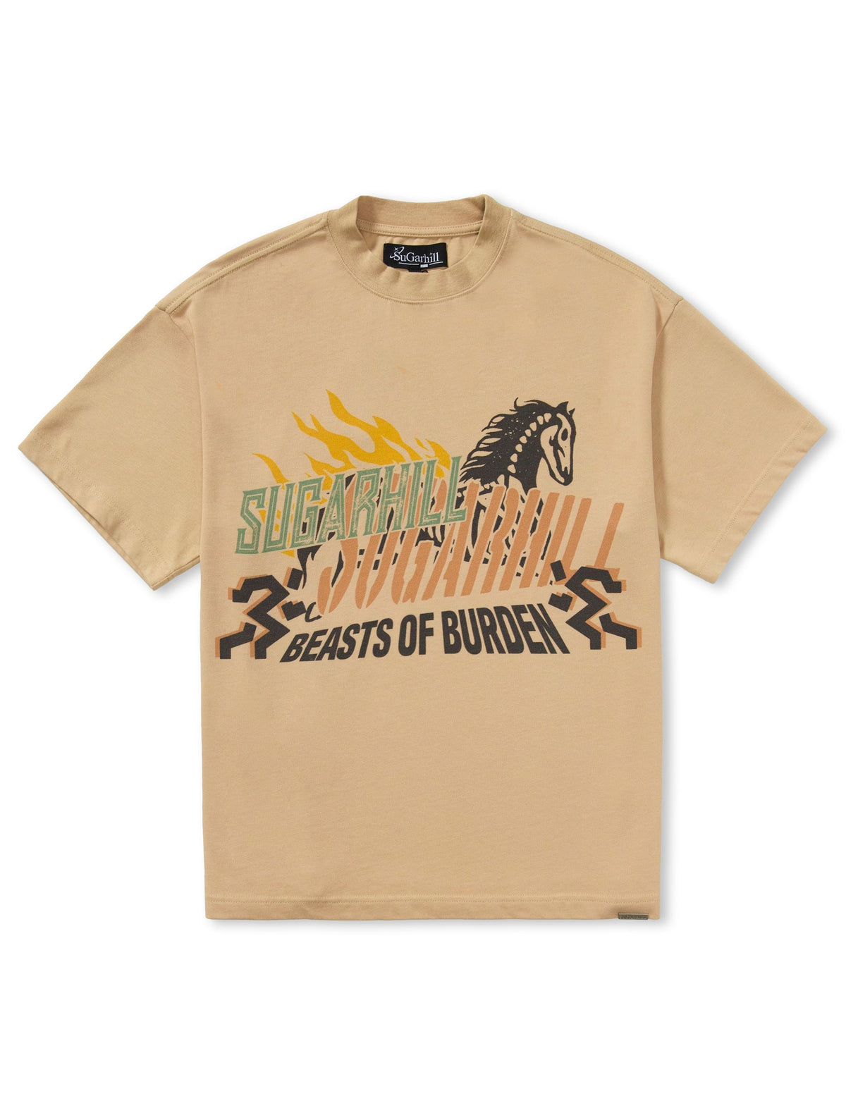 Sugarhill Beasts Of Burden Tee - Latte