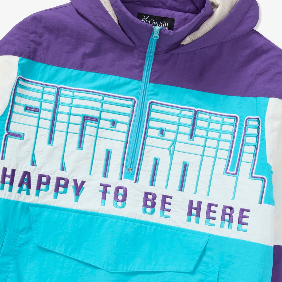 Sugarhill Bolt Windbreaker Jacket - Purple