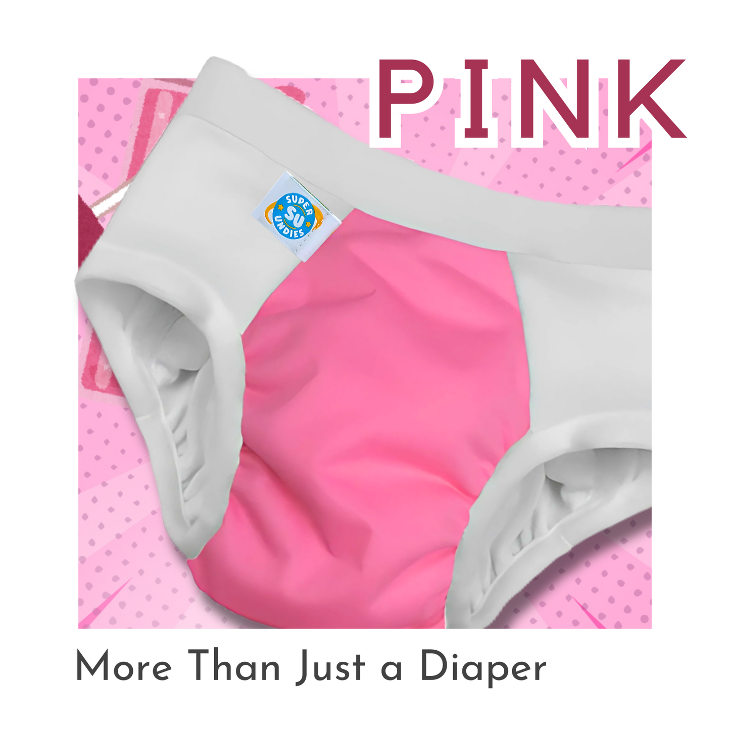 (5 Pack)  3-in-1 Diapers for Big Kids & 3 Liners