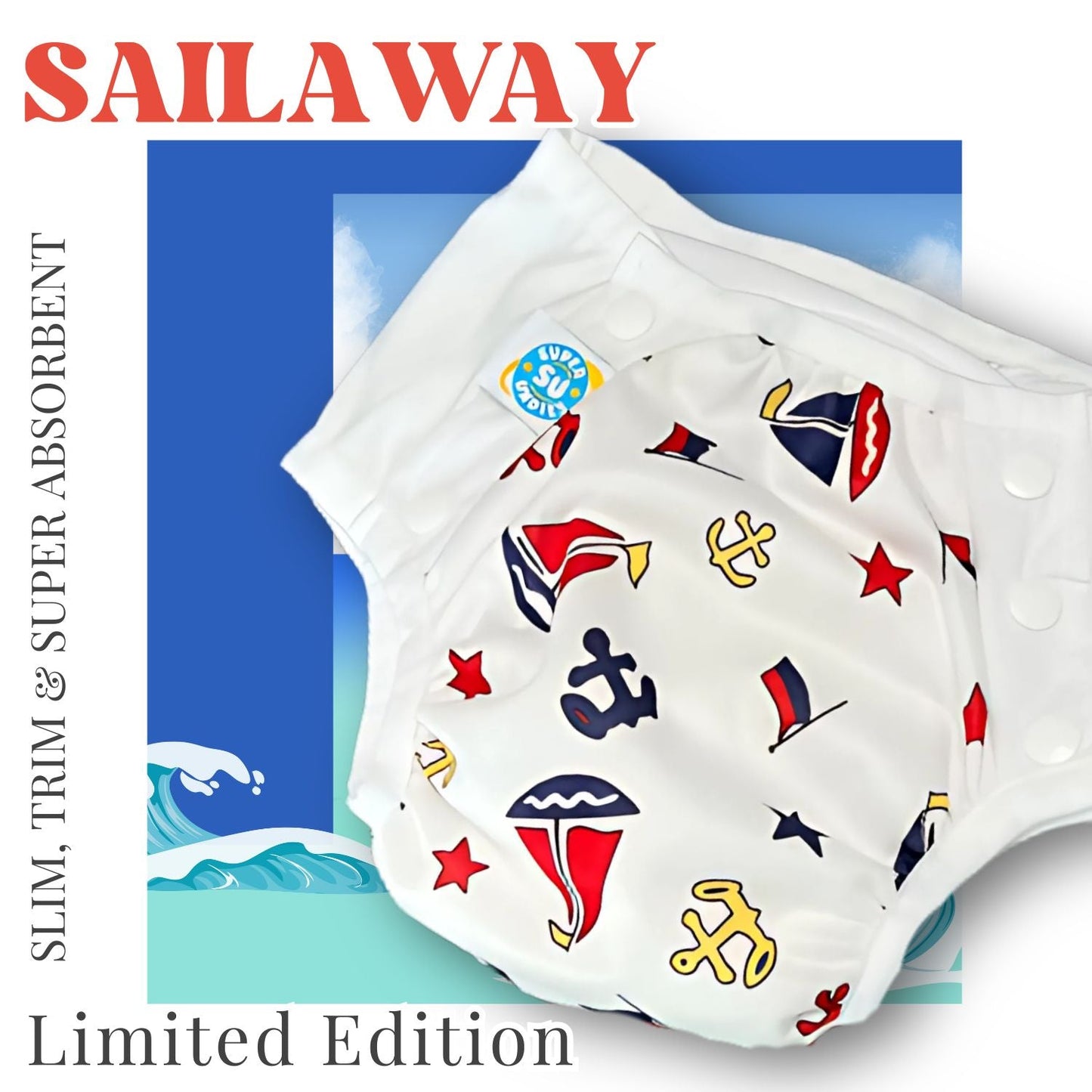 (5 Pack)  3-in-1 Diapers for Big Kids & 3 Liners