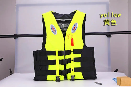 Life Jacket Ski Motorboats Wakeboard Raft Rescue Boat Vest Swimming
