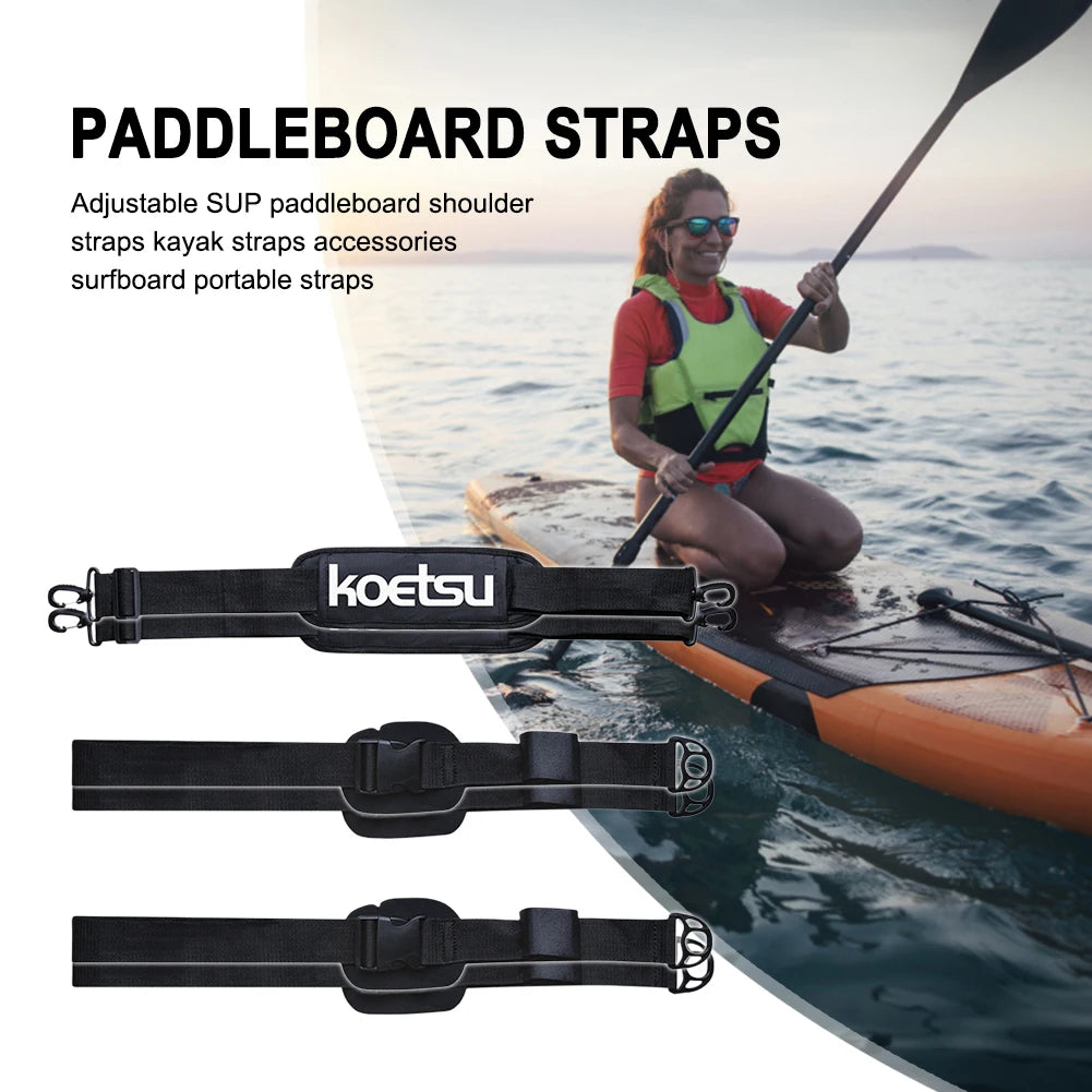 SUP Carrying Strap Adjustable Surfboard Shoulder Strap Stand Up Surf