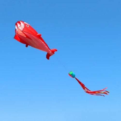 Dolphin kite flying nylon soft kite line animal kites inflatable kite