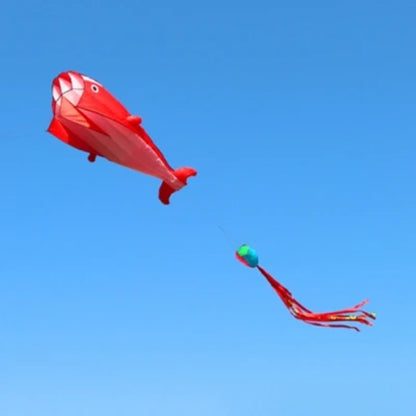 Dolphin kite flying nylon soft kite line animal kites inflatable kite