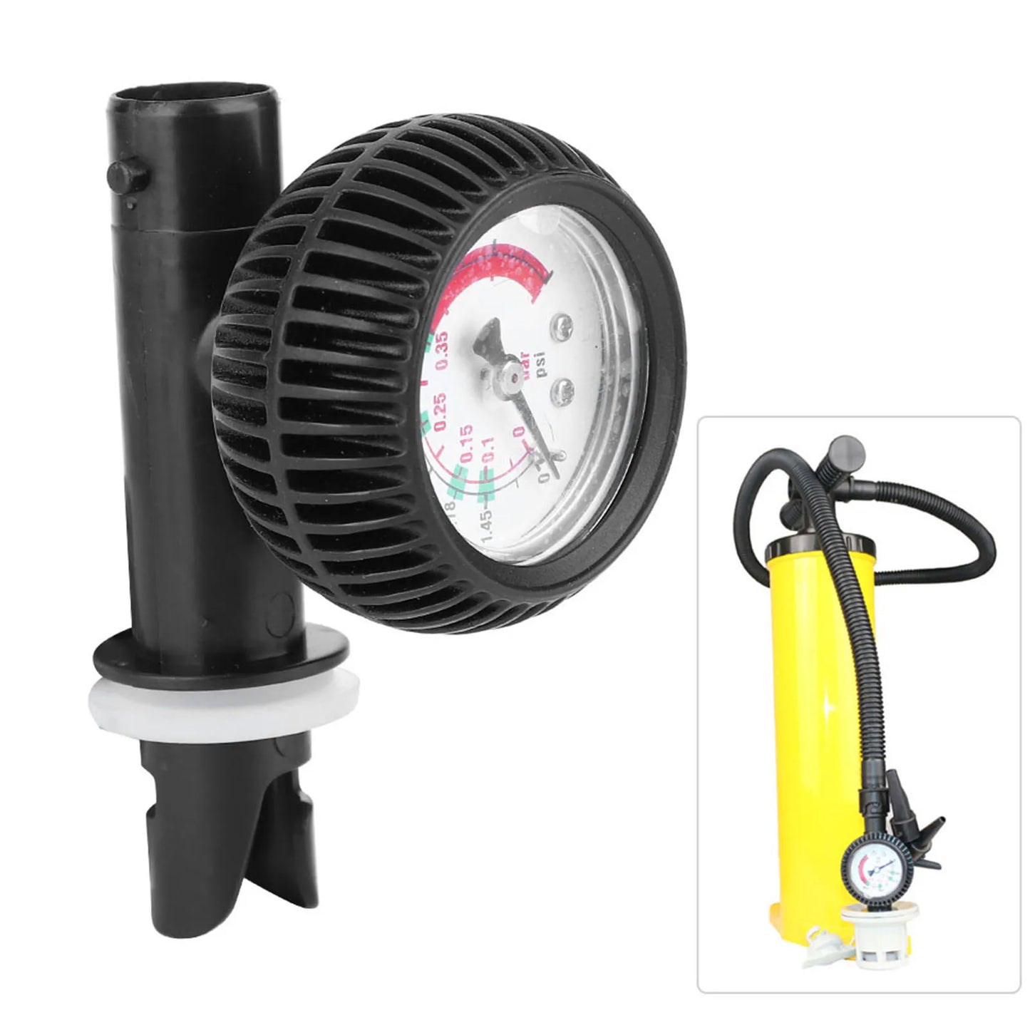 Air Pressure Gauge for Inflatable Kayak Boat Surfboard Pump Safety