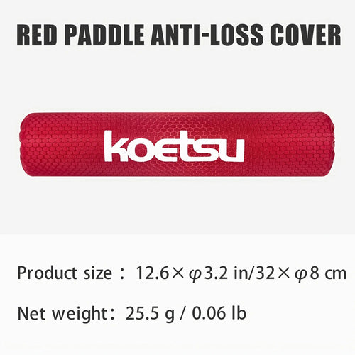 KOETSU Paddle Buoyancy Sleeve Black 420D PU Durable Soccer Pattern EPE