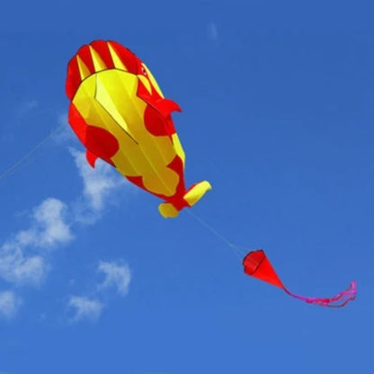 Dolphin kite flying nylon soft kite line animal kites inflatable kite