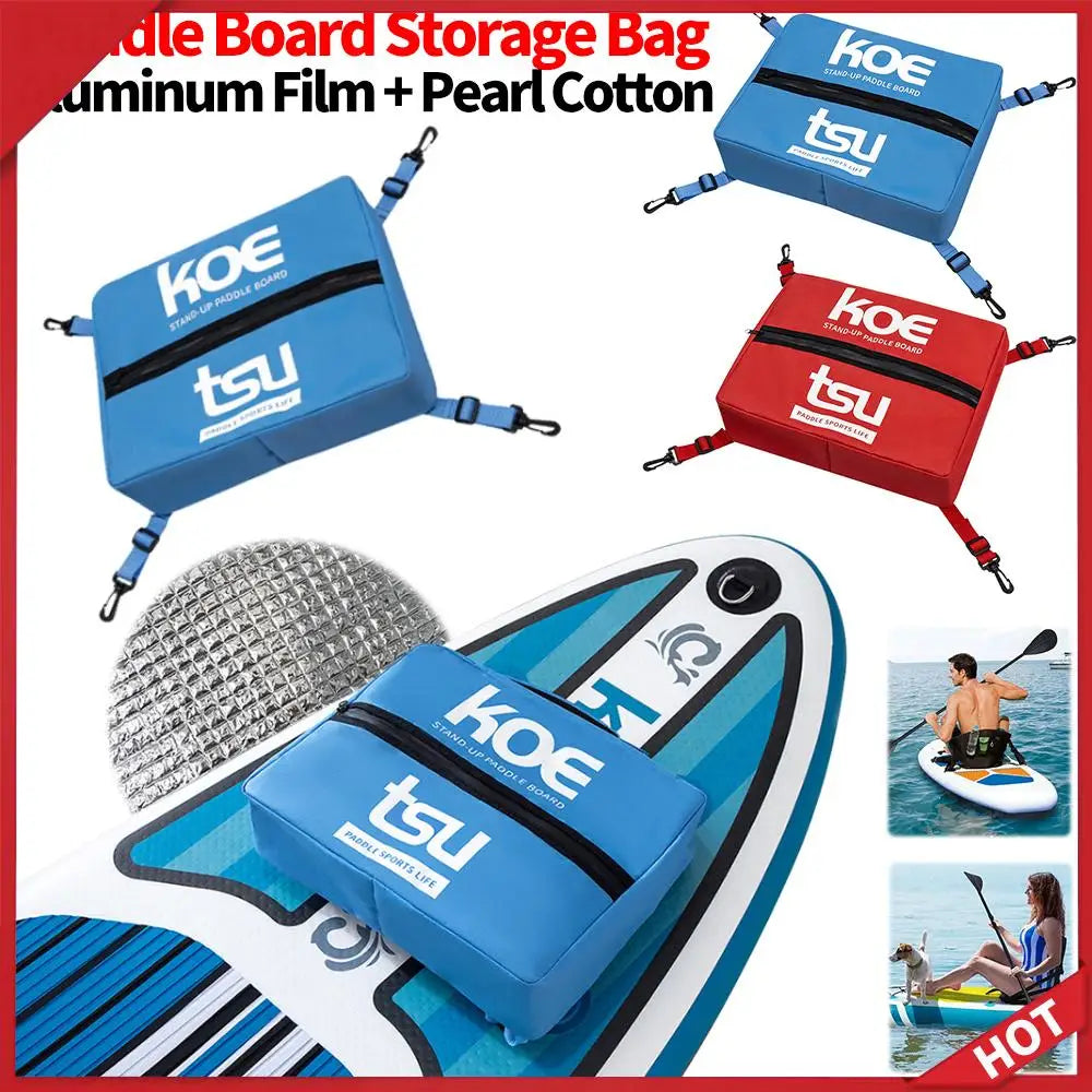Waterproof Kayak Surfboard Insulated Bag Paddle Board Deck Bag