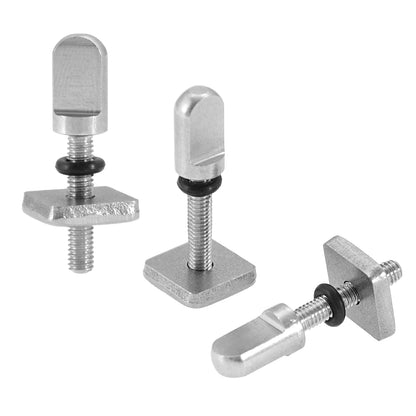 3/6Pcs Stainless Steel Surfboard Fin Screw M4 Surf Fin Bolts Longboard