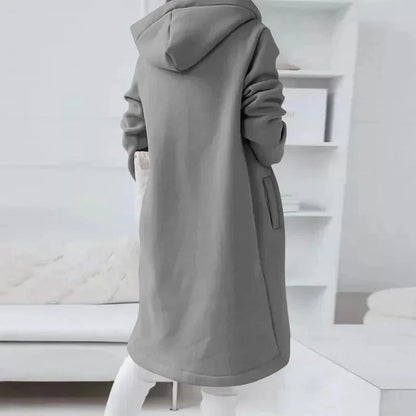 Oversized Zip-Up Streetwear Hoodie Women