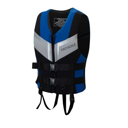Profession Life Jacket with Zipper Buoyancy Vest for Fishing Boating
