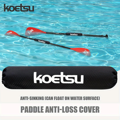 KOETSU Paddle Buoyancy Sleeve Black 420D PU Durable Soccer Pattern EPE