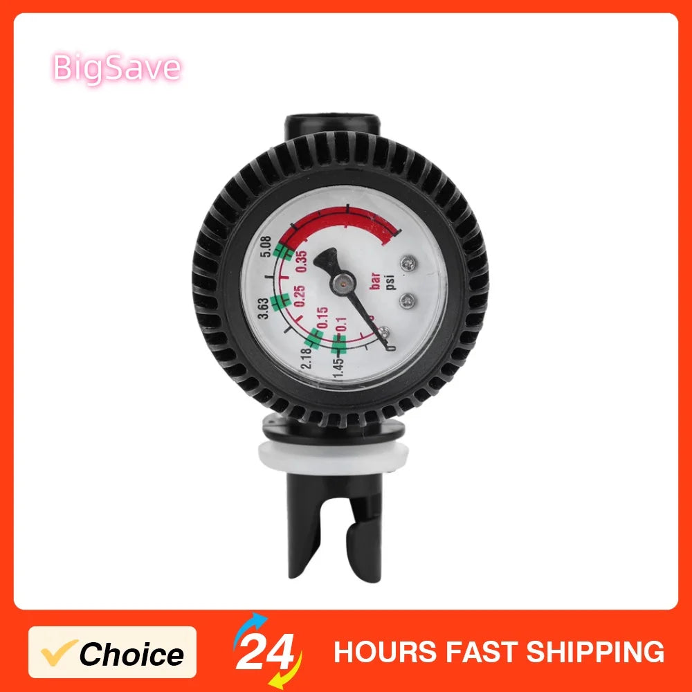 Air Pressure Gauge for Inflatable Kayak Boat Surfboard Pump Safety