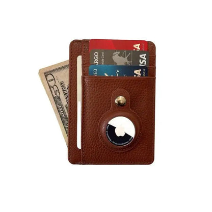 Slim Leather Wallet for Tracker