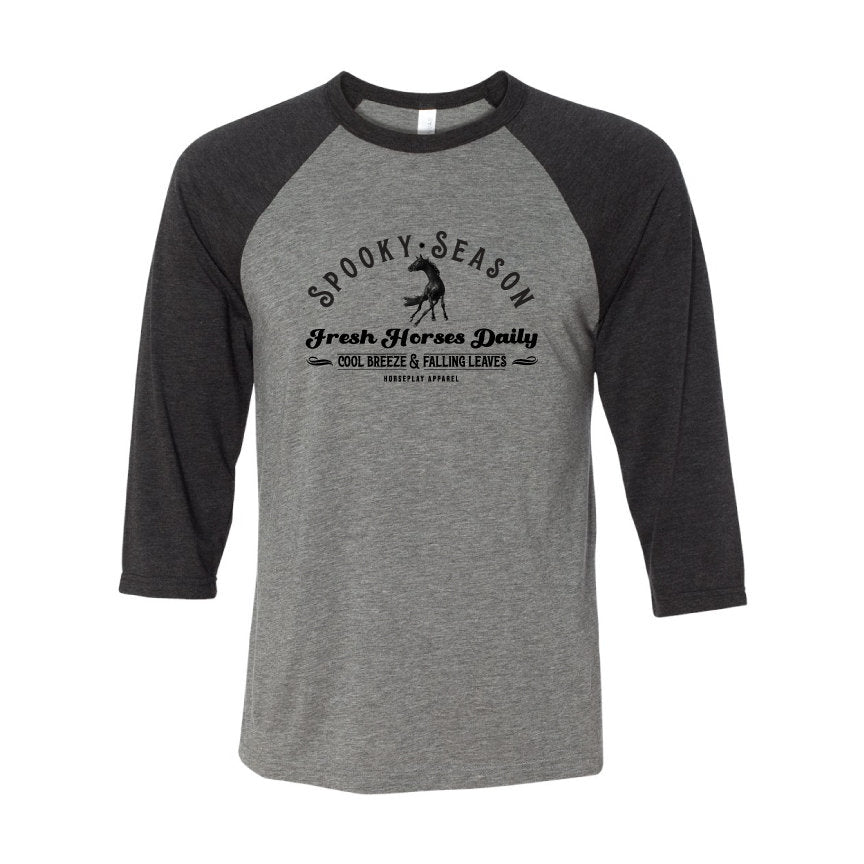 Spooky Season Baseball Tee: Youth