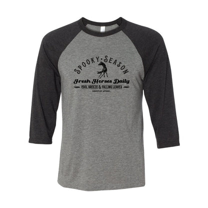 Spooky Season Baseball Tee: Youth