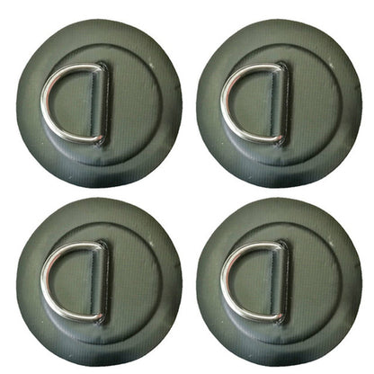 Surfboard Dinghy Boat Pvc Patch With Stainless Steel D Ring Deck