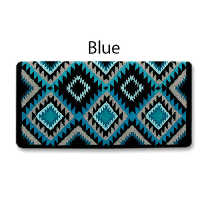1467-3 Cactus Flower 40X34 NEW ZEALAND WOOL SADDLE BLANKET