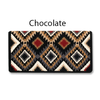 1467-3 Cactus Flower 40X34 NEW ZEALAND WOOL SADDLE BLANKET